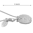 DISNEY Fashionable Necklace Beautifully Crafted in 925 Sterling silver. Total item weight 7.4g Length 18in
