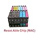 14 US Patented Epson Compatible Cartridges 48 T048 (4BK+2C+2M+2Y+2LC+2LM) for Epson Stylus Photo Printer RX500 / RX600 / RX620 / R200 / R220 / R300 / R300M / R320 / R340 !!! These cartridges have Reset-Able Chips (RAC).