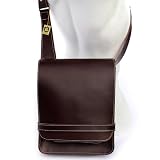 Produkt-Bild: Jahn-Tasche - A4-Umh&auml;ngetasche / Messengerbag hochformat Modell 685 - echt Leder