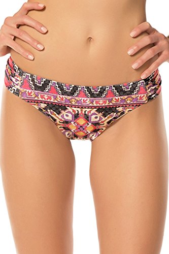 Becca by Rebecca Virtue Women's Cozumel Tab Side Hipster Bikini Bottom