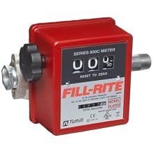 Fill-Rite 807CMK 807C Meter With Pipe Fittings