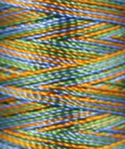 30WT 180YDS, MED BLUE/GREEN/TAN