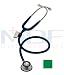 747XP Deluxe Dual Head Stethoscope, Aqua Green