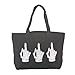HB-270-5, MIDDLE FINGER CANVAS BAG