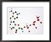 Adenosine Triphosphate Framed Art Poster Print by David M. Dennis, 22x18