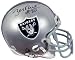 Jerry Rice Autographed/Hand Signed Oakland Raiders Replica Mini Helmet
