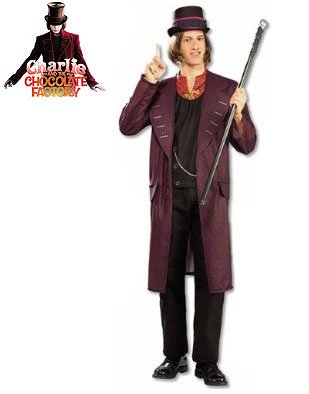 Adult Charlie And The Chocolate Factory Willy Wonka Costume