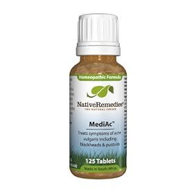 Native Remedies Mediac To Temporarily Treat Symptoms Of Acne Vulgaris (125 Tablets), 0.2 Units