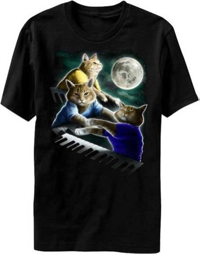 Keyboard Cat Moon T Shirt Desertcart Seychelles