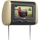 Audiovox AVXMTGHR1DA 7" Digital LED Back-Lit Headrest Monitor with Built-In DVD Player