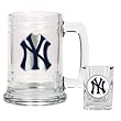 New York Yankees MLB Boilermaker Set - Primary Logo