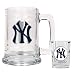 New York Yankees MLB Boilermaker Set - Primary Logo by Great American Products
