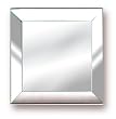 Bevelled 3X3 Mirror Can Be Used In a Variety Of Craft Projects (Pkg/6)
