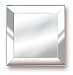 Bevelled 3X3 Mirror Can Be Used In a Variety Of Craft Projects (Pkg/6)