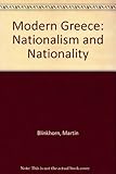 Modern Greece: nationalism & nationality