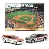 Houston Astros 2007 1:64 Home & Road Dodge Chargers W Stadium Card Features... 