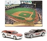 Houston Astros MLB 1:64 Home & Road Dodge Chargers W/Stadium Card