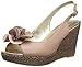 Bandolino Women's Adalia Synthetic Wedge Sandal
