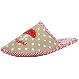 Adelheid Glückspilz Kinderstoffpantoffel 13130133134 Unisex-Kinder Pantoffeln
