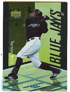 2007 Upper Deck Spectrum 46 Vernon Wells Toronto Blue Jays (Baseball Cards)
