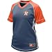 Houston Astros Jerseys : Nike Houston Astros Ladies Navy Blue Cooperstown Throwback Baseball Jersey
