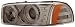 Anzo USA 111003 GMC Sierra/Yukon HD Projector With Halo Chrome Headlight Assembly - (Sold in Pairs)