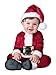 Incharacter Costumes, LLC Baby Santa Hat With Jumpsuit
