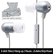 Radius RK-CA511S Atomic Bass earphones designed for the iPhone - Silver