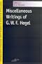 Miscellaneous Writings (Spep Studies in Historical Philosophy)