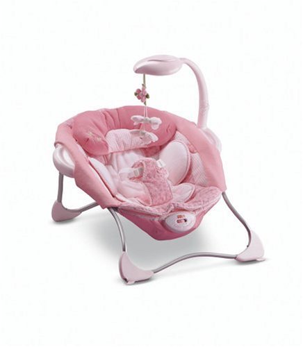 Picture of Cozy Fisher-Price Baby Papasan Infant Seat - Butterfly Pink K8243 (Baby Swing)
