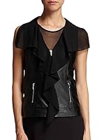 Morgan Chaqueta Punto (Negro)