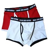 Duck and Cover men's 2-pack keyhole trunk