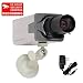 VideoSecu Day Night 700TVL Security Camera 1/3" Sony Effio CCD 3.5-8mm Zoom Focus Lens with Bracket and Power Supply for CCTV DVR Home Surveillance System 1DV