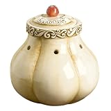 Grasslands Road Cucina Garlic Keeper Jar, 6-Inch by 6-Inch