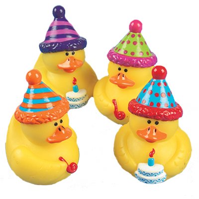 Childrens Toyshop  Toys : DOZEN (12) BIRTHDAY PARTY Rubber Ducks