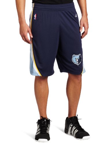 NBA Men's Memphis Grizzlies Swingman Short (Navy, Large)