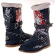 Womens Boot Straps Boot 18FBS103W Ed Hardy Shoes