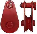 2 Ton Tailboard Snatch Block Sheave Hoist Rigging 3