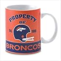 RETRO LOGO NFL GIFT DENVER BRONCOS FOOTBALL COFFEE MUG