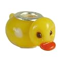 LAMPWORK GLASS DUCKLING CHARM FITS PANDORA TROLL