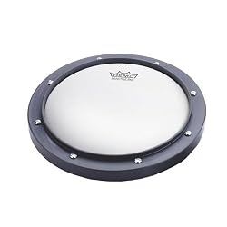 Remo Practice Pad, 10-inch Diameter, Gray, Coated Head