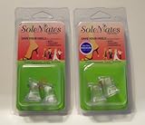 IMAGE OF SoleMates High Heeler 2 Prs Clear Heel Protectors - 1 Small & 1 Medium