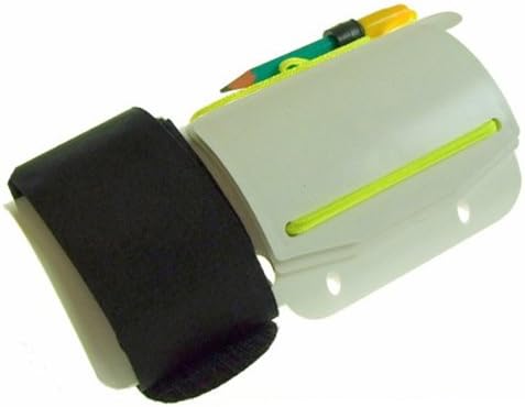 Flip up Scuba Divers Dive Slate with 5 Writing Surfaces and Pencil [Narrower Strap]