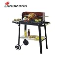 Landmann Grillwagen mit Holzablage und Spie� NEU Grill fahrbar