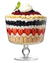 Luigi Bormioli Michelangelo Masterpiece 8-1/2-inch Trifle Bowl with Lid
