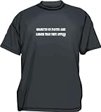 Objects In Pants Are Larger Than They Appear Men's Tee Shirt Medium-Black