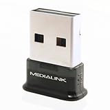 Medialink USB Bluetooth Adapter - Version 4.0 (Newest Bluetooth Version Available) Class 2 Smart Ready Adapter w/ Low Ener...