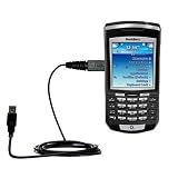 Classic Straight USB Cable for the Blackberry 7100x with Power Hot Sync and Charge capabilities - Gomadic Brand w/ TipExchange Technology