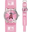 MLB Kids' MF1-LAA Future Star Series Los Angeles Angels Pink Watch