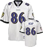 Todd Heap Jersey: Reebok White Replica #86 Baltimore Ravens Jersey - X-Large